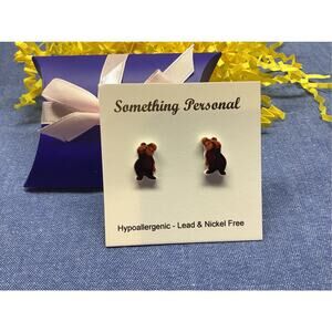 Cubby - Lost Boy -Peter Pan Inspired Post Earrings -- Gift Boxed - Chibi Cute